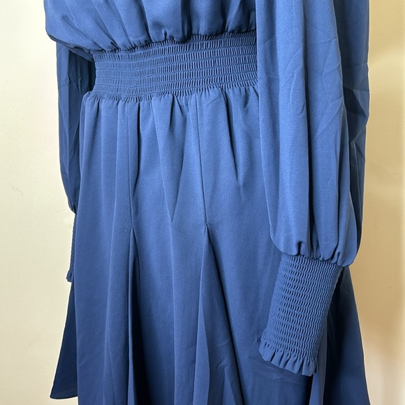 Lilly Pulitzer Lorella Stretch Dress in True Navy - Picture 4 of 10